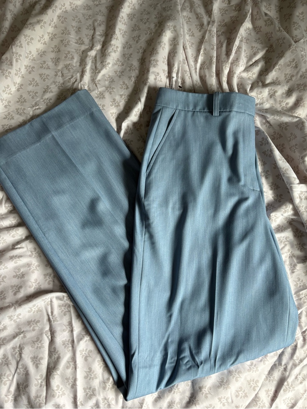 Light Blue women’s Dress Pants - Classic Tailored Fit